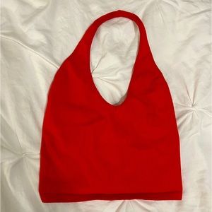Urban Outfitters Red Halter Tank Top